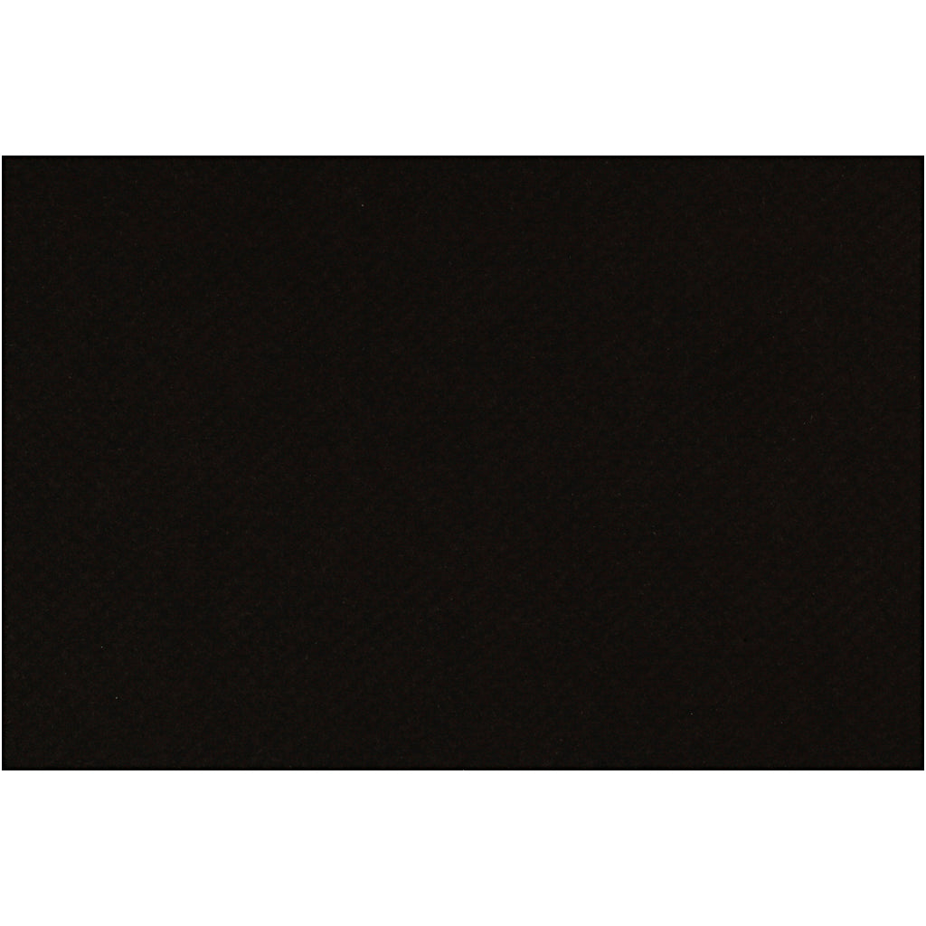 Fransk karton, A4, ark 210x297 mm, 160 g, sort, 1 ark
