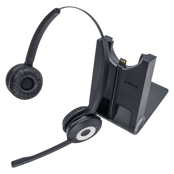 Jabra PRO 920 Duo Trådløs Headset Sort