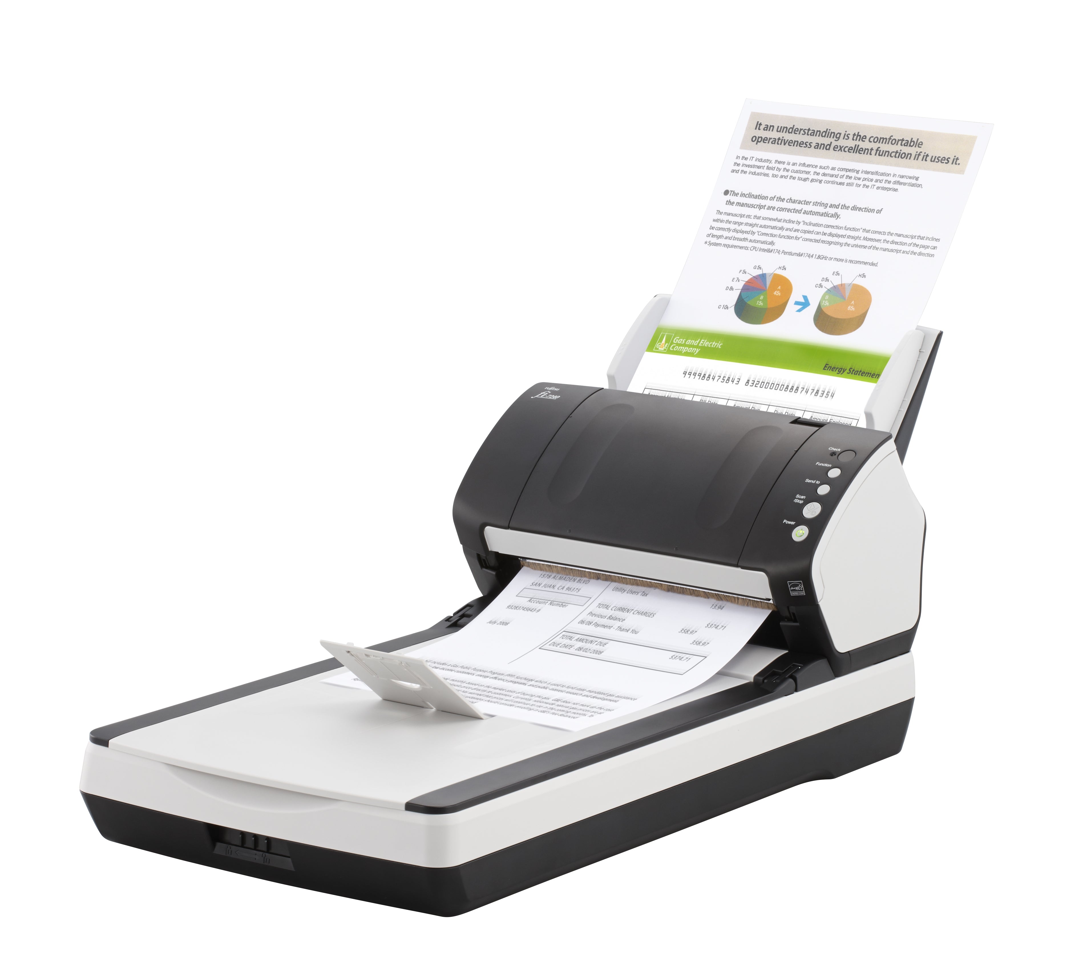 Fujitsu fi 7240 Dokumentscanner Desktopmodel