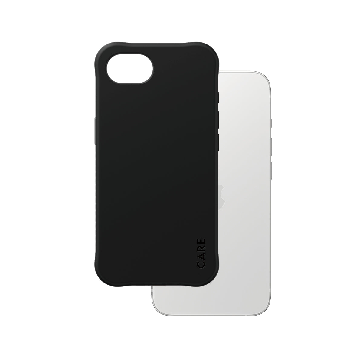 CARE by PanzerGlass Samba Beskyttelsescover Sort Apple iPhone 16e