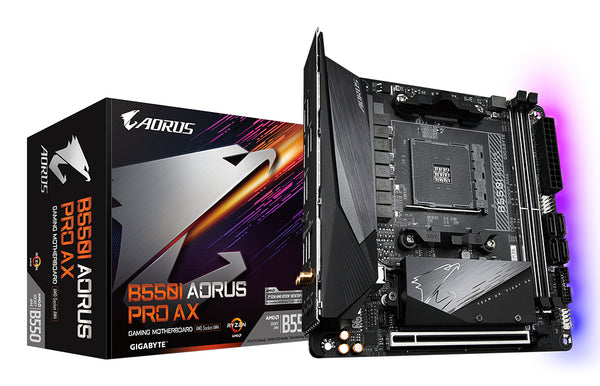 Gigabyte B550I AORUS PRO AX Mini ITX  AM4 AMD B550