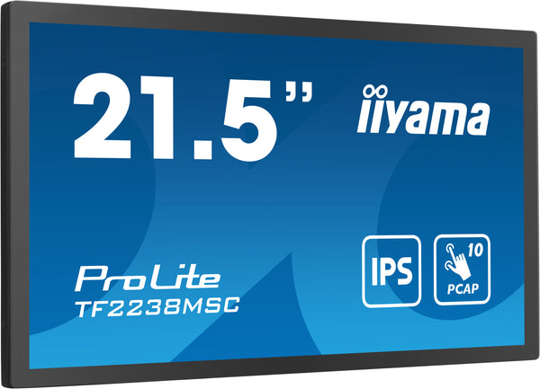 iiyama ProLite TF2238MSC-B1 21.5 IPS 1920 x 1080 (Full HD) HDMI DisplayPort