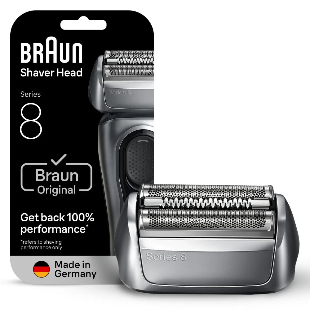 Braun Series 8 83M Barberhoved Sølv