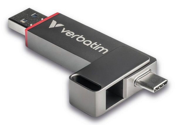 Verbatim Dual QuickStick 256GB USB 3.2 Gen 1 / USB-C USB stick Grå