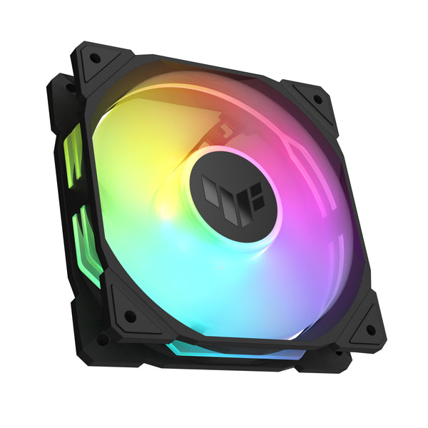 ASUS TUF Gaming TR120 ARGB Reverse Fan 1-pack Sort 120 mm