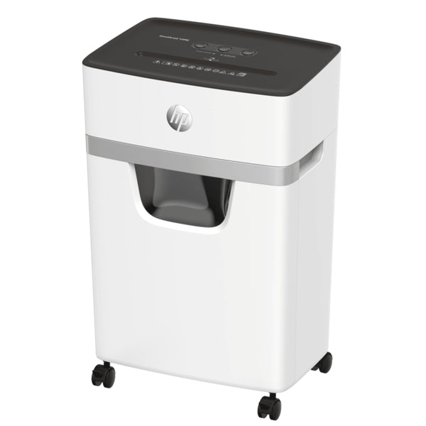 HP OneShred 10MC papirmakulator Mikromakulering 65 dB 22 cm Hvid