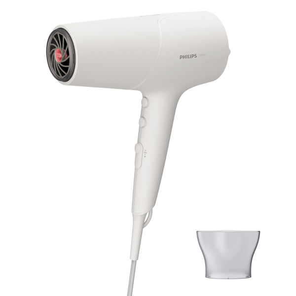 Philips Hvid/metallisk Hårtørrer BHD501