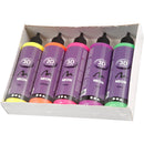 3D Liner, neonfarver, 5x100 ml/ 1 pk.