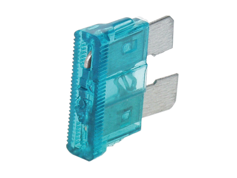 Fladsikringer 15 amp / 50 stk.