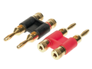 Bananstik dobb. 2 stk. Kabel max. 10 mm2