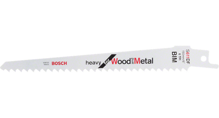 Bosch heavy for Wood and Metal S 611 DF Savklinge Sabelsav