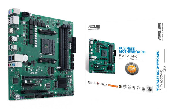 ASUS Pro B550M-C/CSM Micro-ATX  AM4 AMD B550