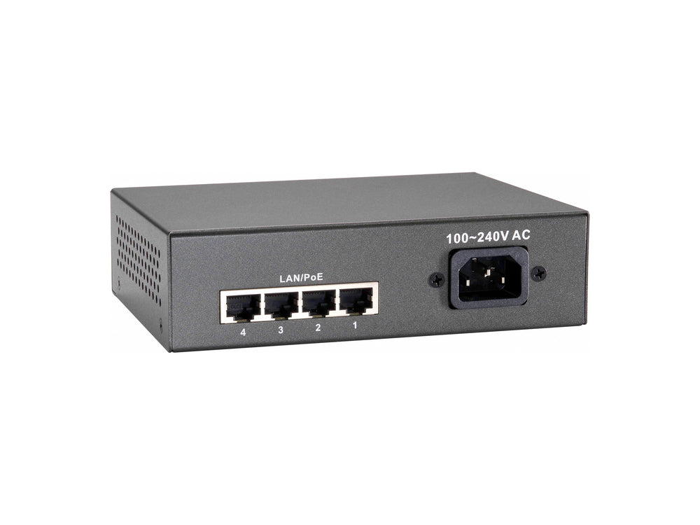 LevelOne FEP-0511 Switch 5-porte 10/100  PoE+