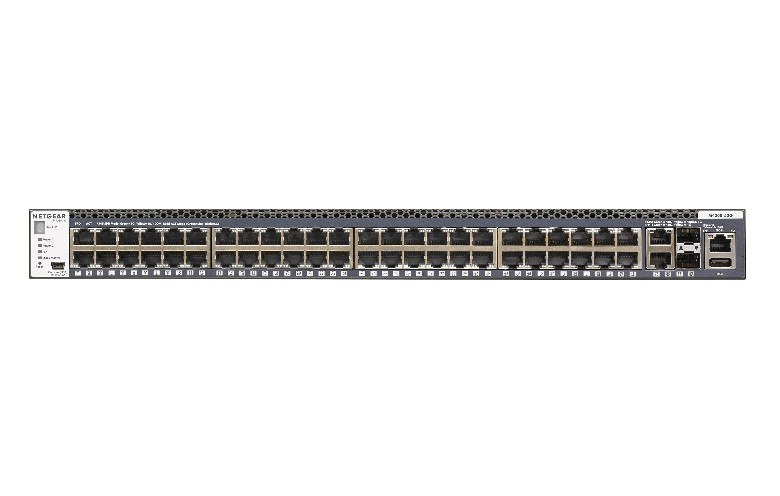 NETGEAR M4300-52G Switch 52-porte 10 Gigabit