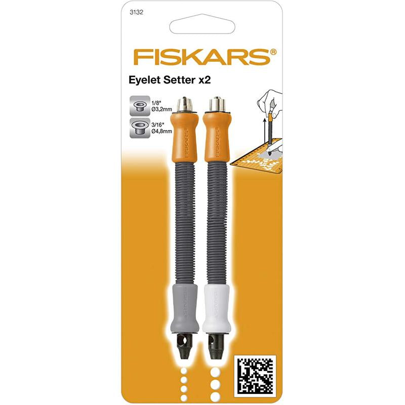 Fiskars Fjederpunch, hulstr. 3,2+4,8 mm, 2 stk./ 1 pk.