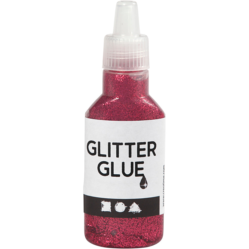 Glitterlim, pink, 25 ml/ 1 fl.