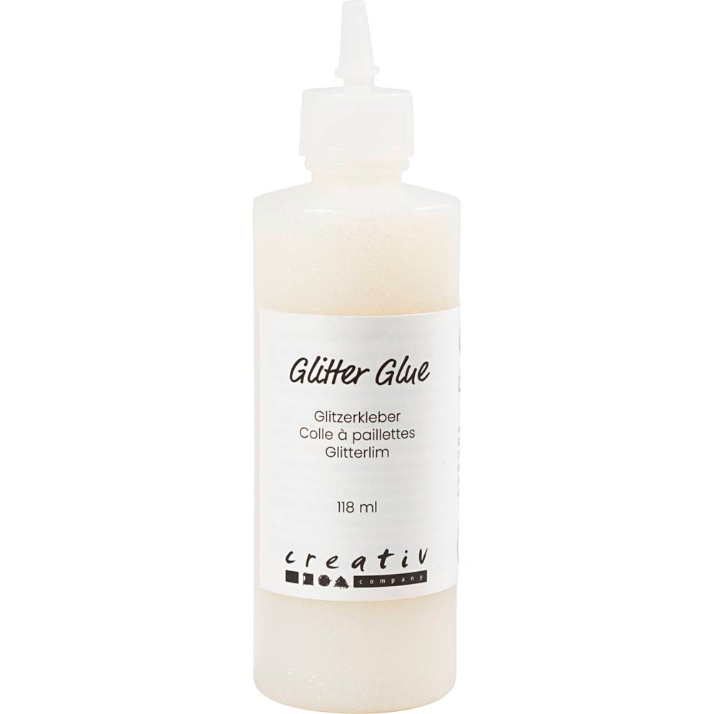 Glimmerlim, holografisk hvid, 118 ml/ 1 fl.