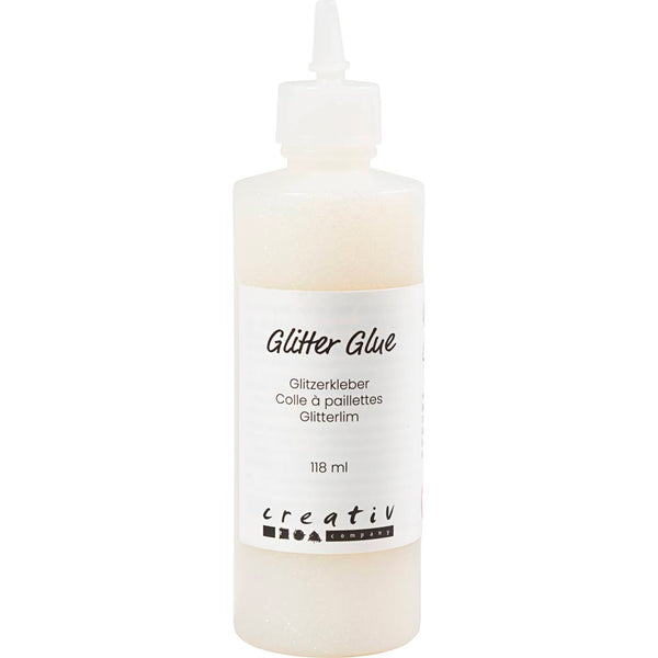 Glimmerlim, holografisk hvid, 118 ml/ 1 fl.