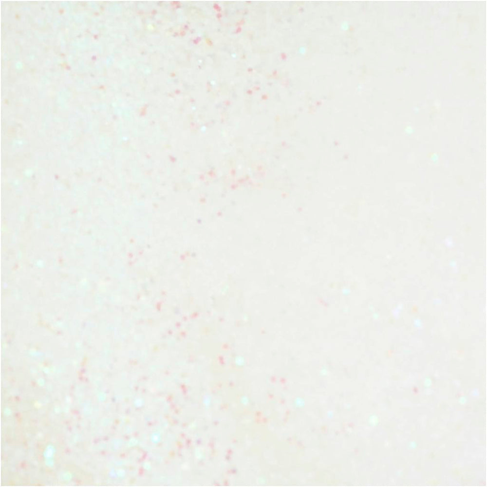 Glitterlim, holografisk hvid, 118 ml/ 1 fl.