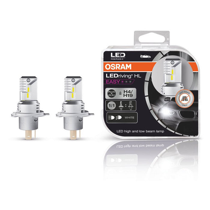 Osram LEDriving HL Easy H4/H19 12V - Sæt