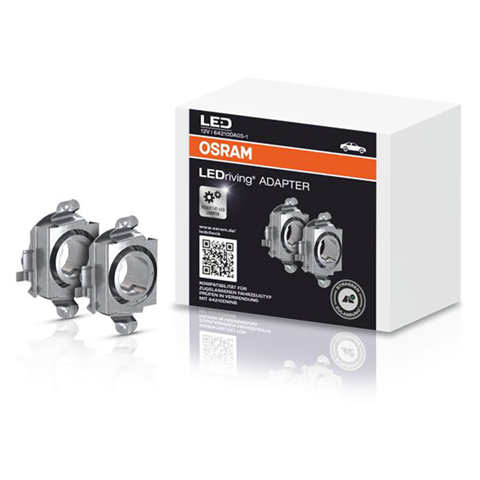 Adapterring til H7 LED 33,9 mm DA03-1, 2 stk - Osram