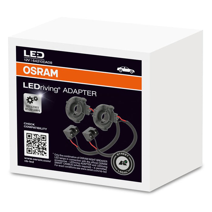 Osram Adapterring DA08 til H7 LED - Sæt
