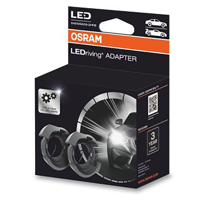 Adapterring til H7 LED 40,7 mm - til montage af Night Breaker LED, 2 stk. Osram