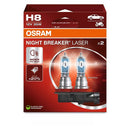 Osram Night Breaker Laser H8 35W 12V +150 Procent - Sæt
