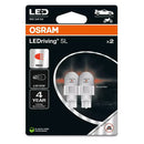 Osram LEDriving SL Rød W16W 12V - Sæt