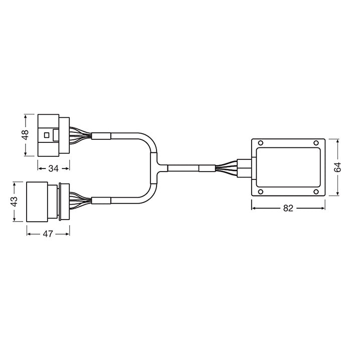 Osram LED Canbus Adaptersæt VAG stik
