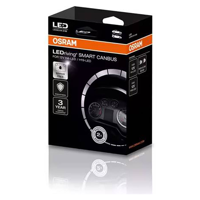 Osram LED Canbus Adaptersæt H4/H19 stik