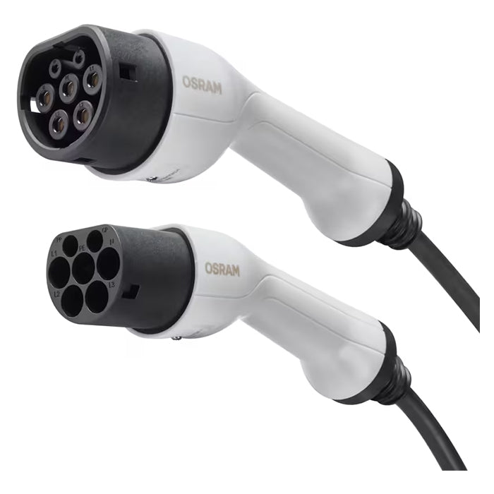 Osram Ladekabel type 2 16A 3-faset 5m inkl. taske