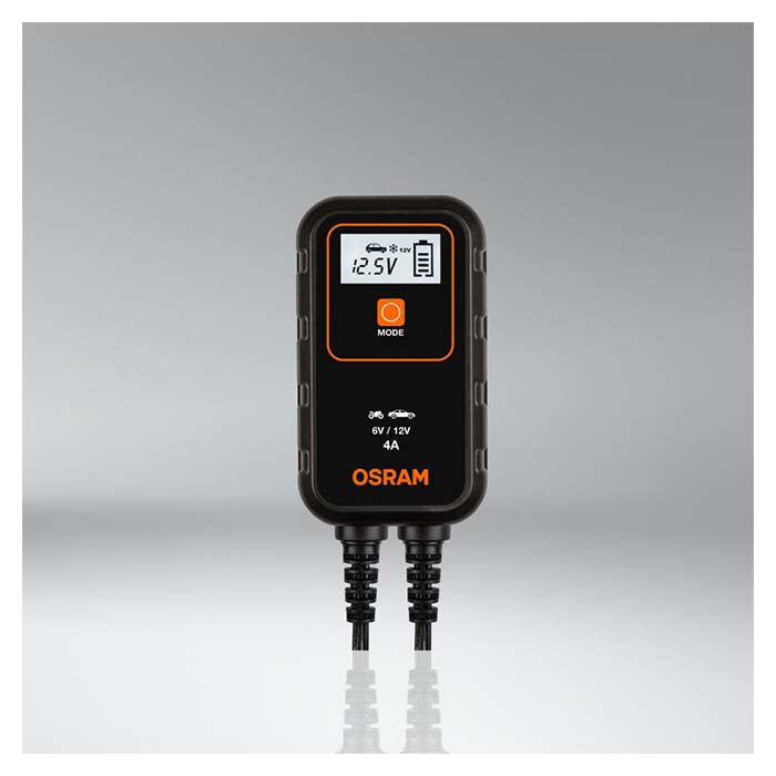 Osram Batterilader 4A, 1,5m kabel