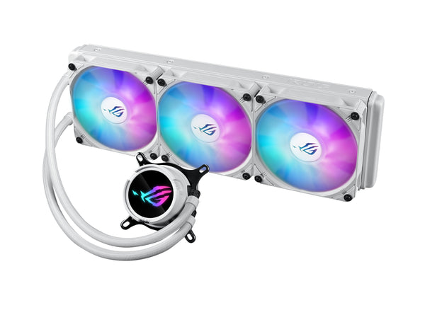 ASUS ROG STRIX LC III 360 ARGB Vandkøler 1-pack Hvid 120 mm