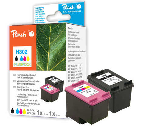 Peach PI300-657 PagePack Sort, Blå, Magenta, Gul
