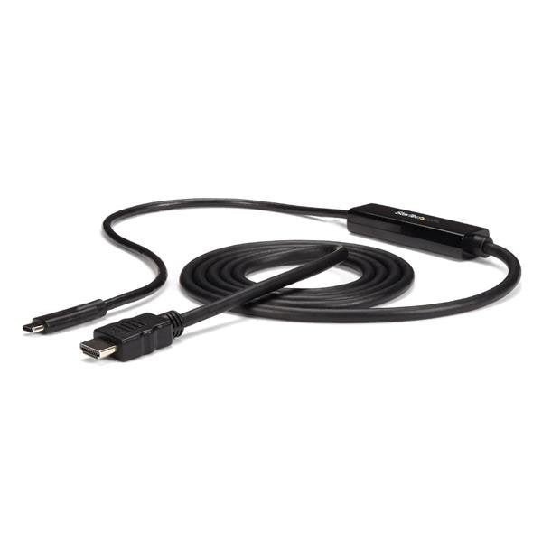 StarTech.com USB C to HDMI Cable - 3 ft / 1m - USB-C to HDMI 4K 30Hz - USB Type C to HDMI - Computer Monitor Cable (CDP2HDMM1MB) Ekstern videoadapter