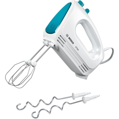 Bosch CleverMixx MFQ2210D Håndmixer Turbofunktion Hvid/dynamisk blå