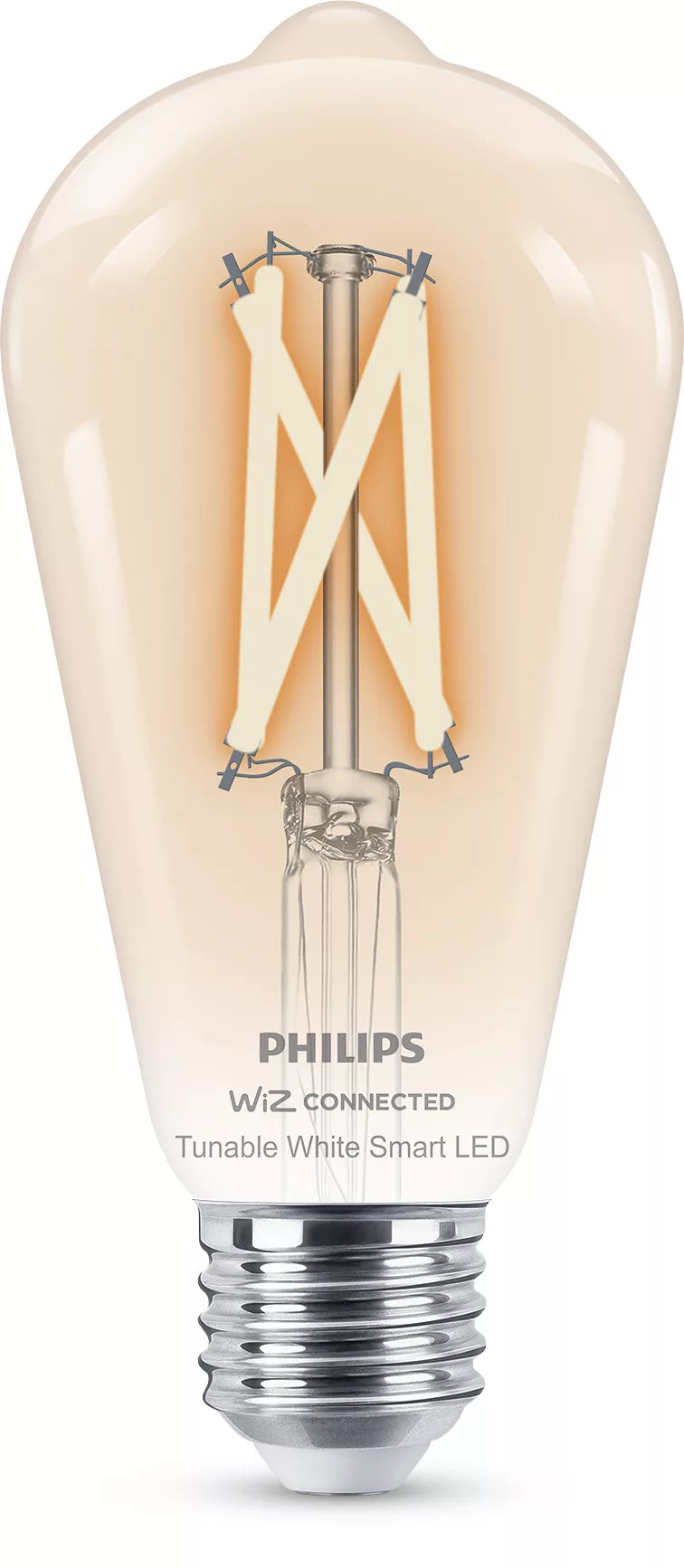 Philips Smart LED-filament-lyspære 7W E 806lumen 2700-6500K Varmt til køligt hvidt lys