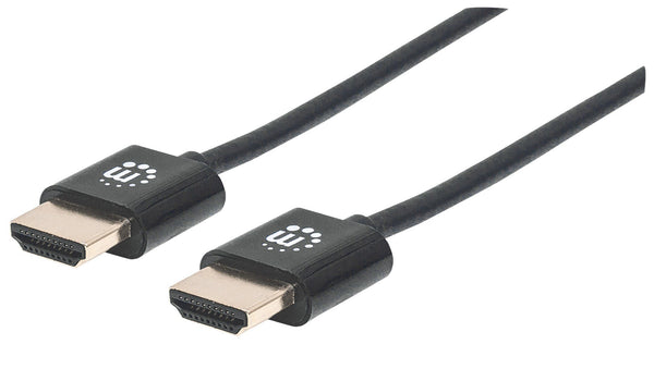 Manhattan HDMI han -> HDMI han 1.8 m Sort