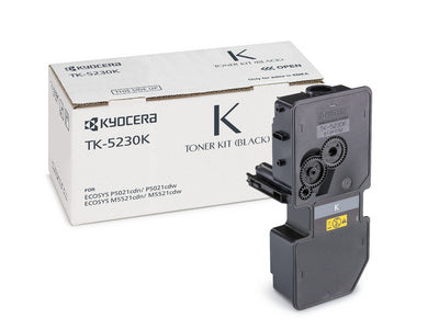 Kyocera TK 5230K Sort 2600 sider Toner 1T02R90NL0