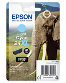 Epson 24XL Lys cyan Blæk C13T24354022