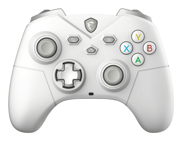 MSI FORCE GC300 WIRELESS WHITE Hvid USB 2.0 Gamepad Analog PC