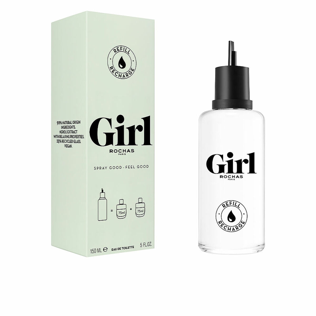 Dameparfume Rochas Girl EDT 150 ml Genopfyldning: