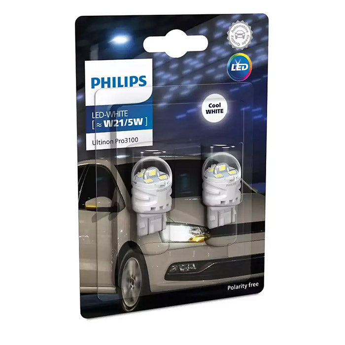 Philips Ultinon Pro3100 LED W21/5W 12V - Sæt