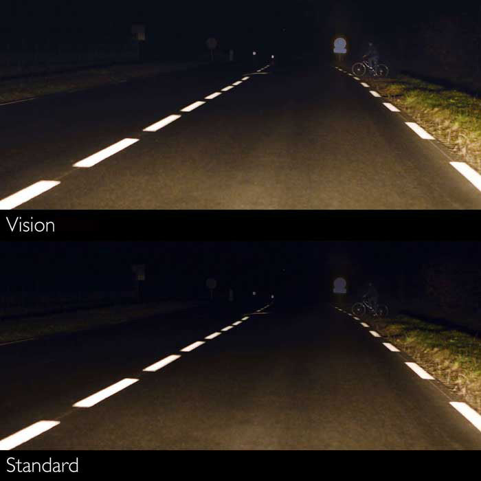 Philips Vision H4 60/55W 12V Blister - 1 stk.