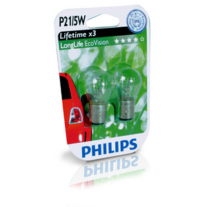 Philips Longlife EcoVision 21/5W 12V - Sæt