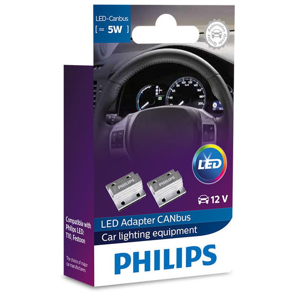 Philips LED Canbus Adaptersæt 5W 12V