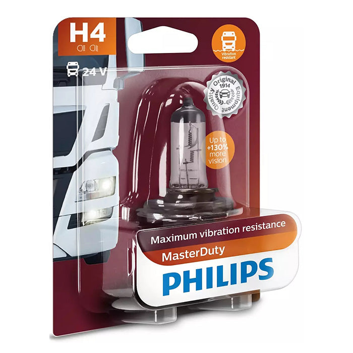 Philips Masterduty H4 70W 24V - 1 stk.