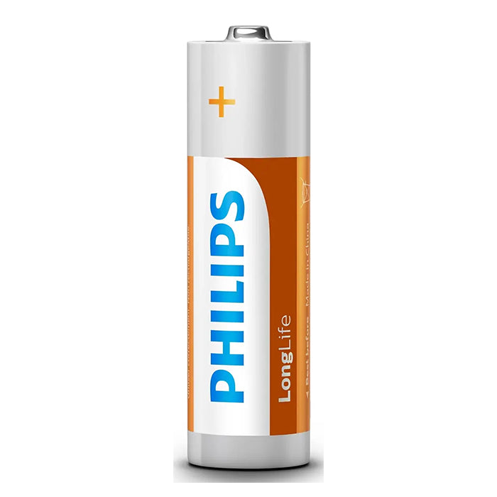 Philips Longlife AA batteri 4 stk.