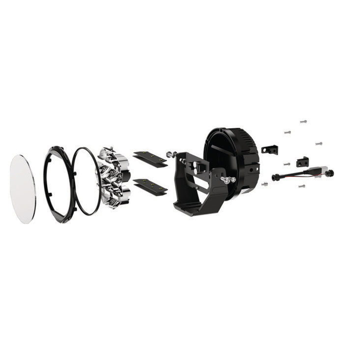 Philips UD5100 7" Rund Kørelys - Driving Beam